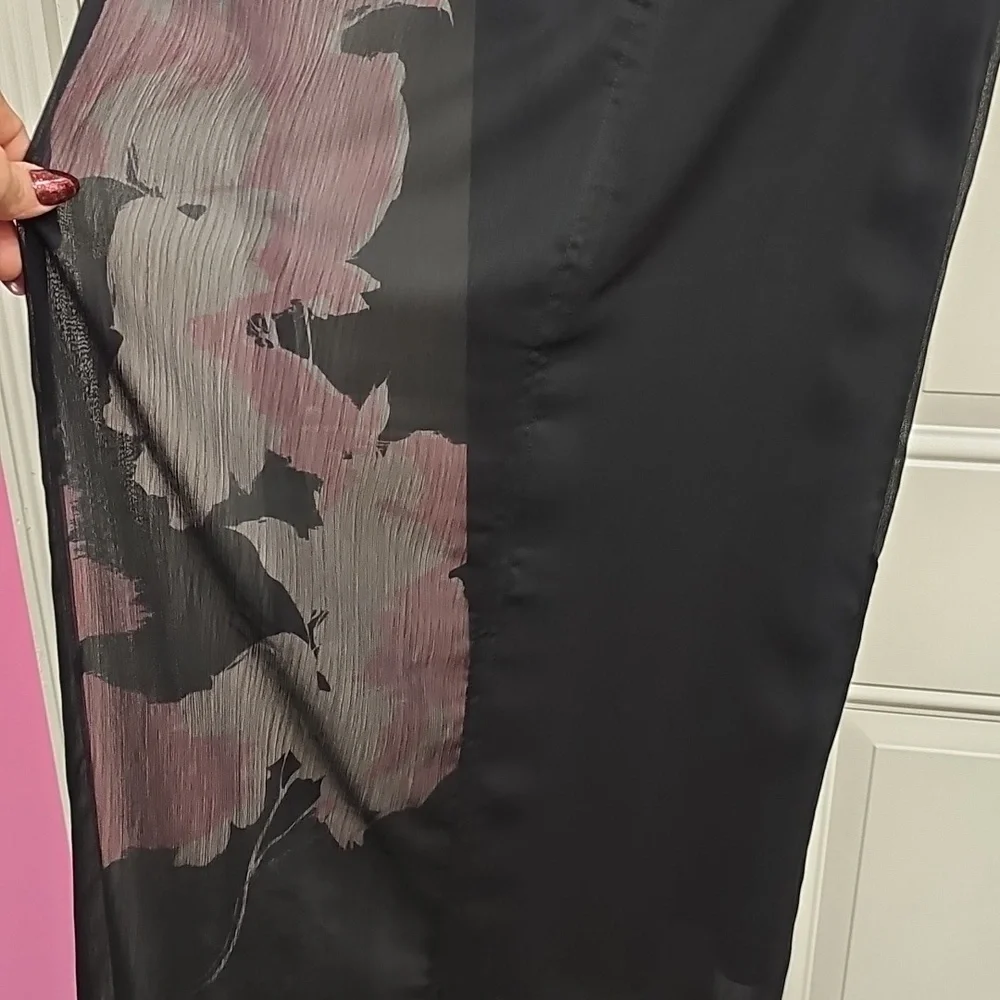 Sheer, Wedding, Summer, Travel, Vacation, Casual, Maxi, Flowy, Lightweight, Pink